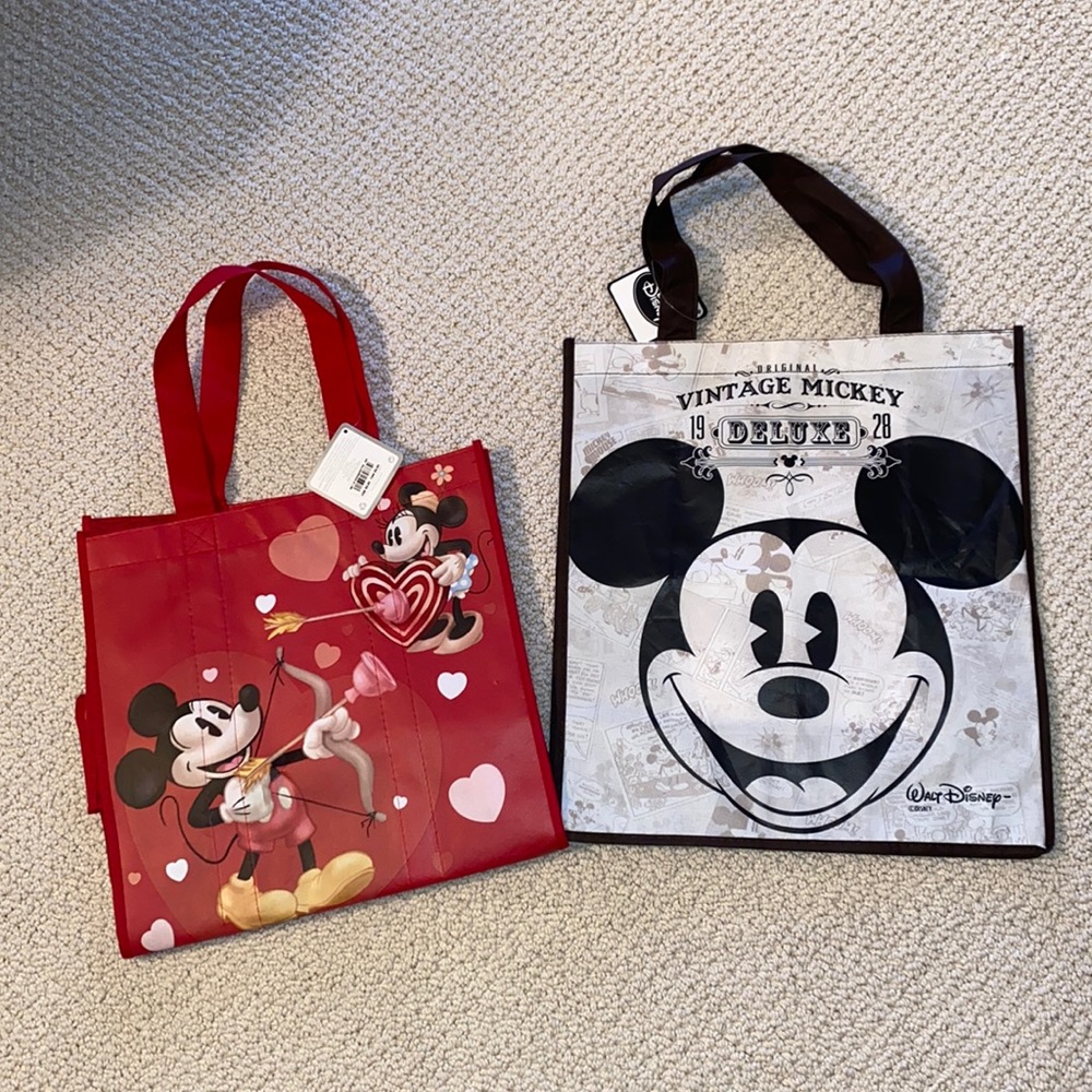 Mickey Mouse Disney Tote Bags NWT